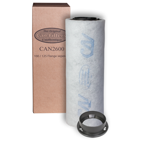 Can-Filters Aktivkohlefilter 2600PL 45cm 150m3 100/125mm - Grow-Xplosion