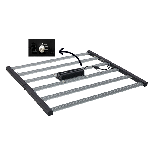 Lux-Le(t)D Start, 720W LED, inkl. Innentreiber + 2,8 Umol, Vollspektrum + Rj-Anschluss