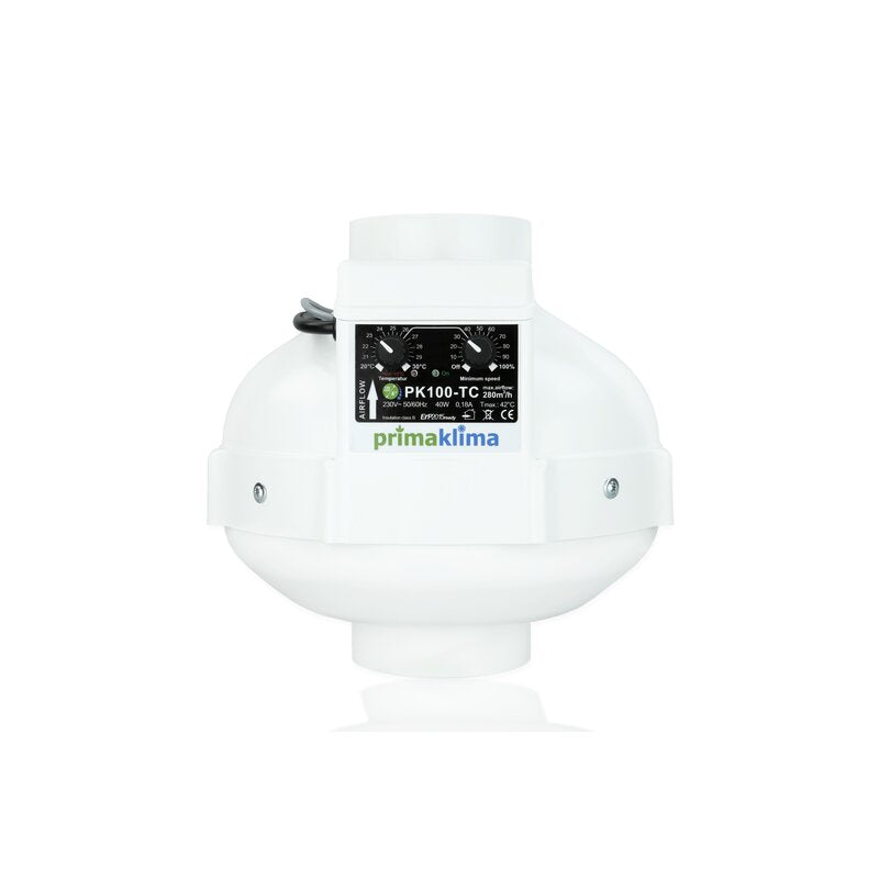 Prima Klima Fan 100mm 280m³/h energieeffizient & zuverlässig