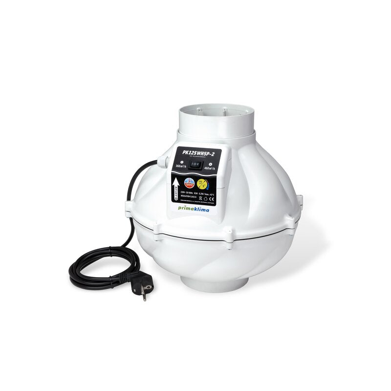 Prima Klima Whisperblower 125mm energieeffizient & kompakt