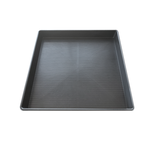 Fertraso Black Tray Pflanzenschale 80x80x12 cm - 120x120x12 cm - Grow-Xplosion