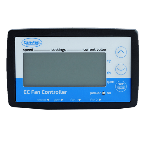 CAN FAN LCD Controller – Temperatur-, Feuchtigkeits- und EC-Lüftergeschwindigkeitsregler - Grow-Xplosion