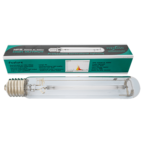 Fertraso HPS Natriumdampf-Lampe 600W - 400V Einseitig - Grow-Xplosion