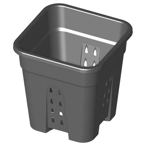 Viereckiger Pflanztopf mit Löchern – 7L, 11L & 18L