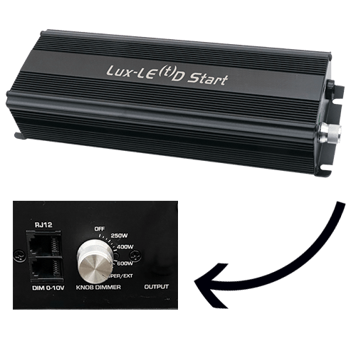 Luxumol Dim The Lux 250-600W Vorschaltgerät EVG dimmbar RJ-Anschluss - Grow-Xplosion